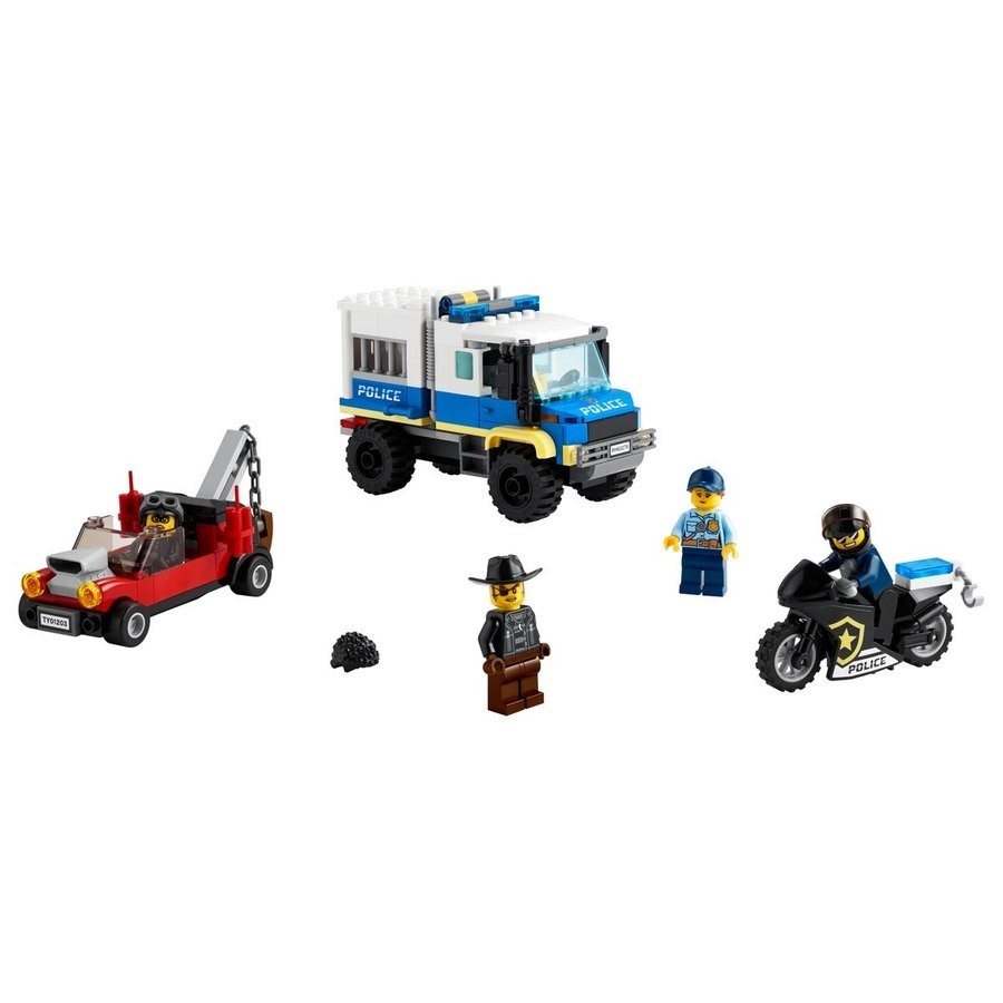 Discount - Lego Urban Area Cops Prisoner Transportation - Reduced-Price Powwow:£29[beb10340nn]