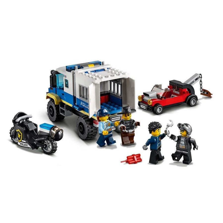 Christmas Sale - Lego Urban Area Cops Captive Transportation - Surprise Savings Saturday:£30[alb10340co]