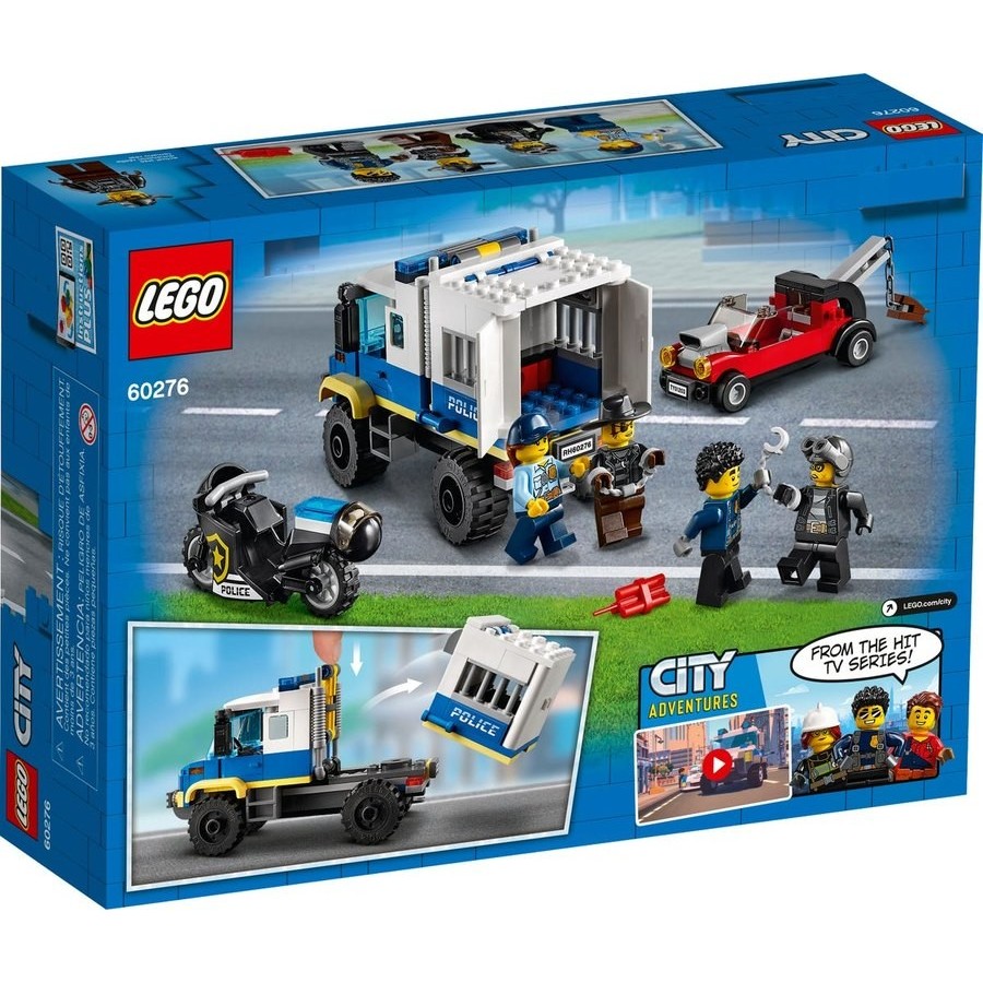 Lego Metropolitan Area Authorities Captive Transport