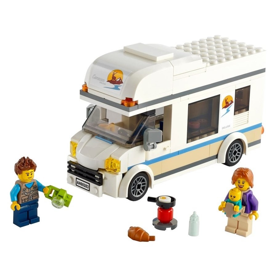 Lego Urban Area Holiday Season Recreational Camper Vehicle
