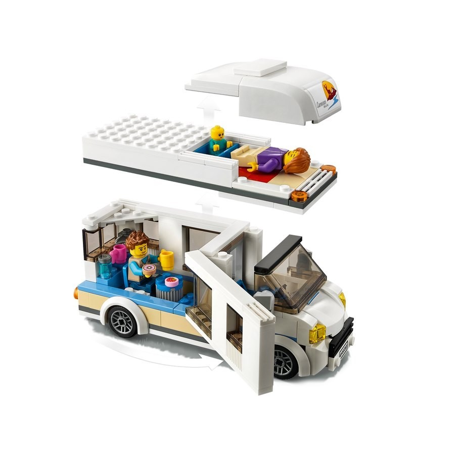 Christmas Sale - Lego City Vacation Recreational Camper Vehicle - New Year's Savings Spectacular:£19[lab10341ma]