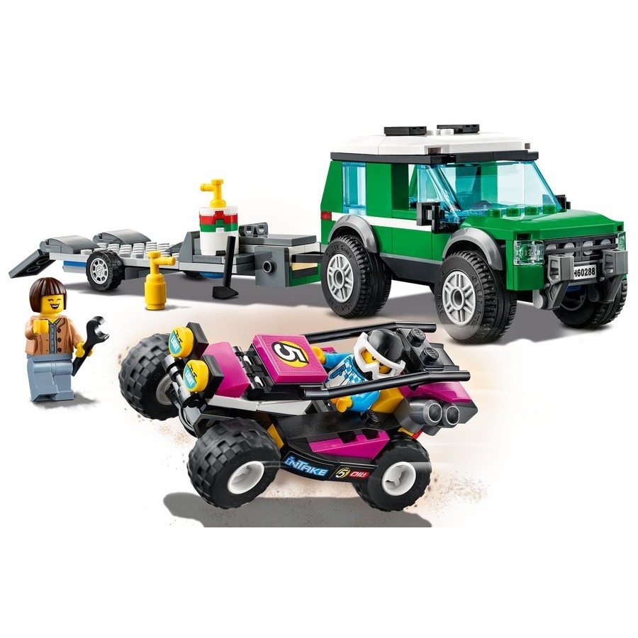 Lego Urban Area Nationality Buggy Transporter