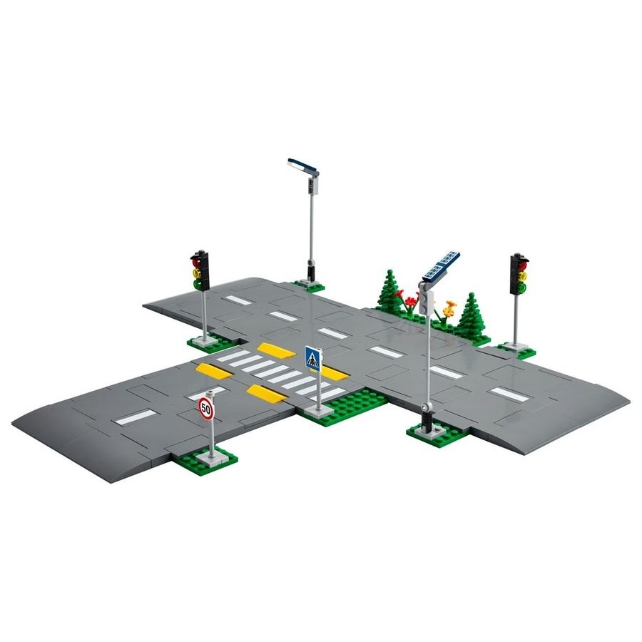 Seasonal Sale - Lego Area Road Plates - Online Outlet Extravaganza:£20[lib10343nk]
