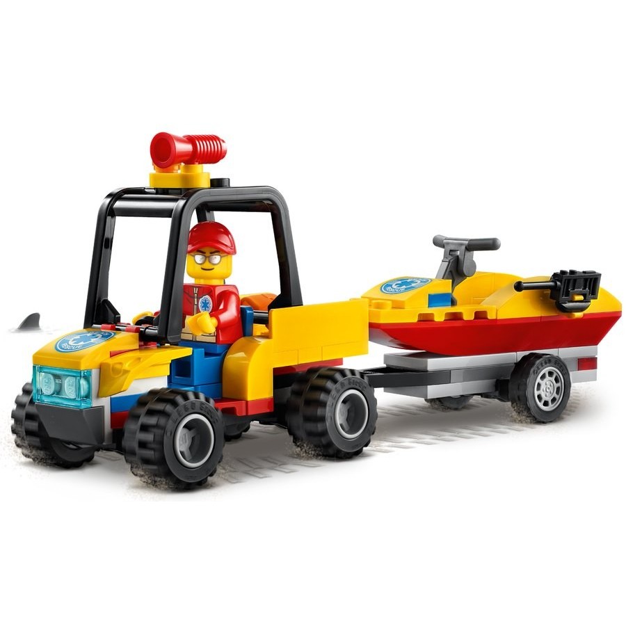 Memorial Day Sale - Lego Metropolitan Area Beach Rescue All-terrain Vehicle - Halloween Half-Price Hootenanny:£9