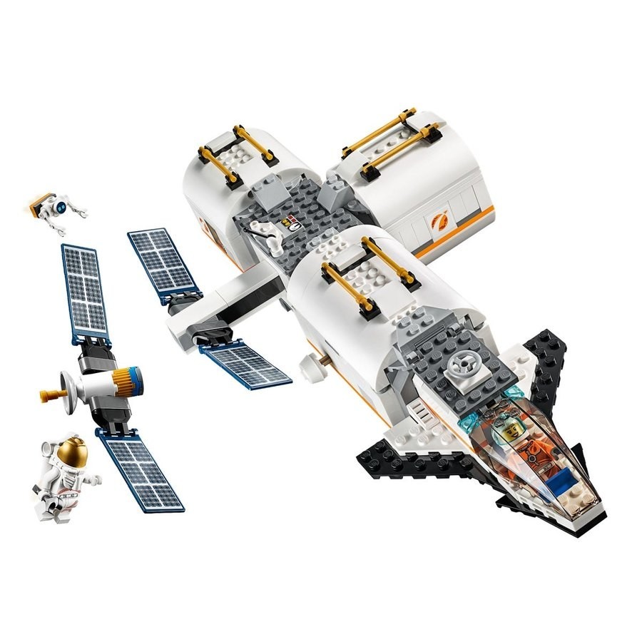 Lego Metropolitan Area Lunar Spaceport Station