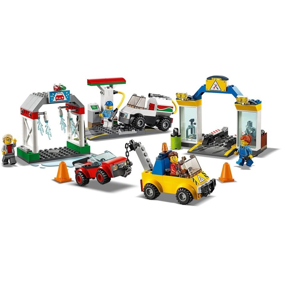 Lego Metropolitan Area Garage Facility.