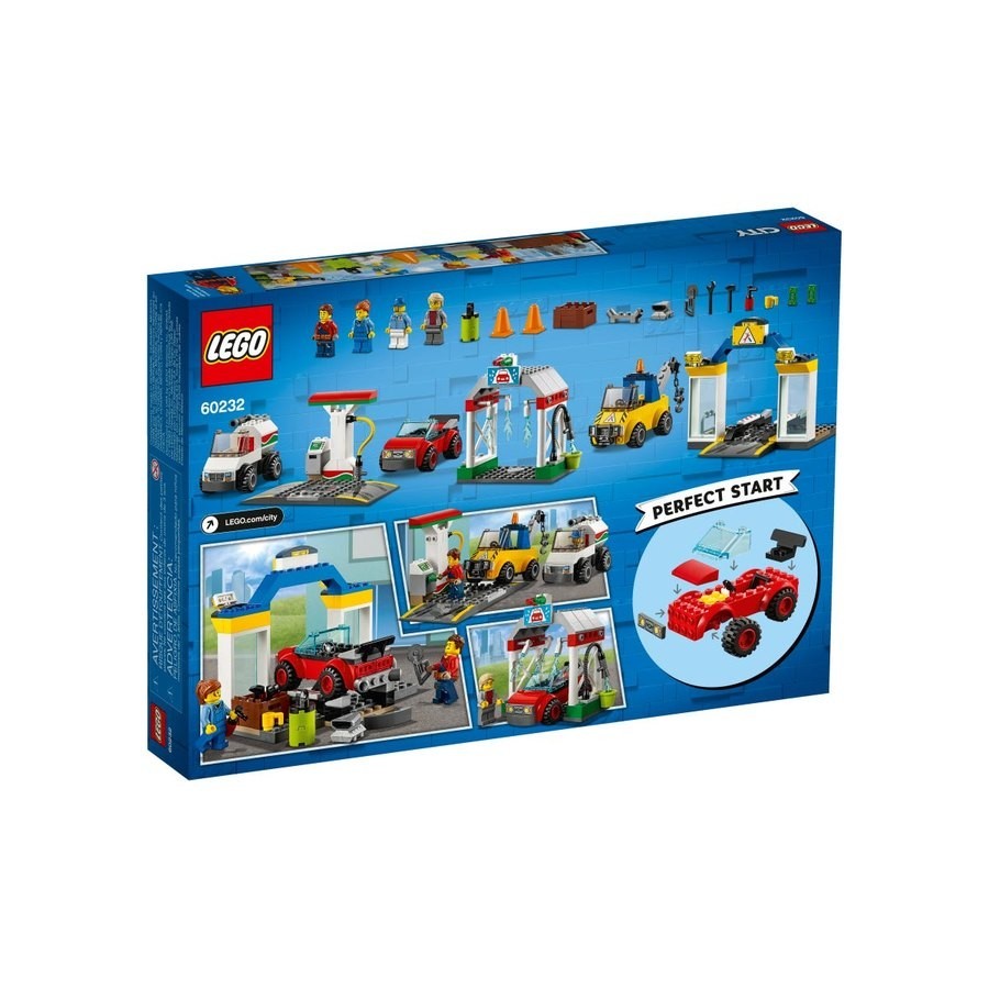 Lego Metropolitan Area Garage Facility.