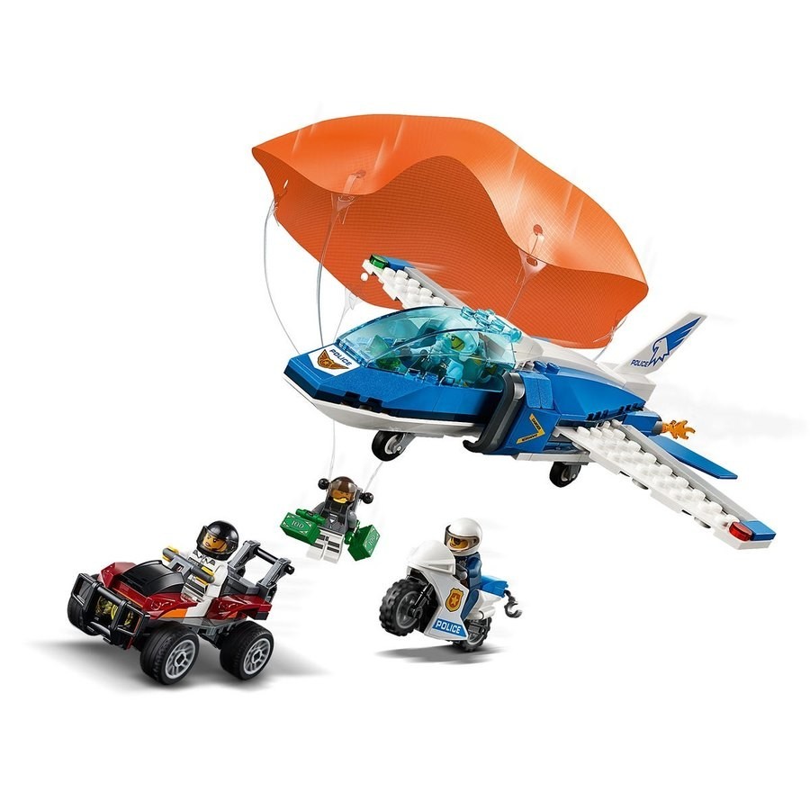 Lego City Skies Cops Parachute Arrest