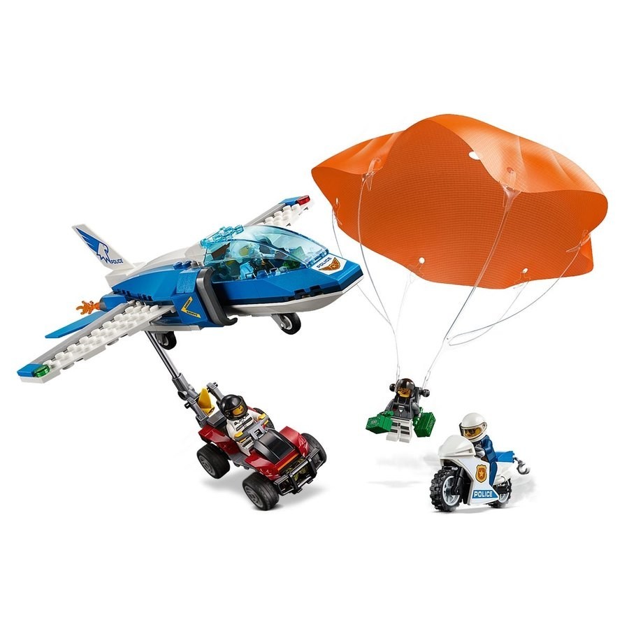 Lego Urban Area Heavens Authorities Parachute Arrest