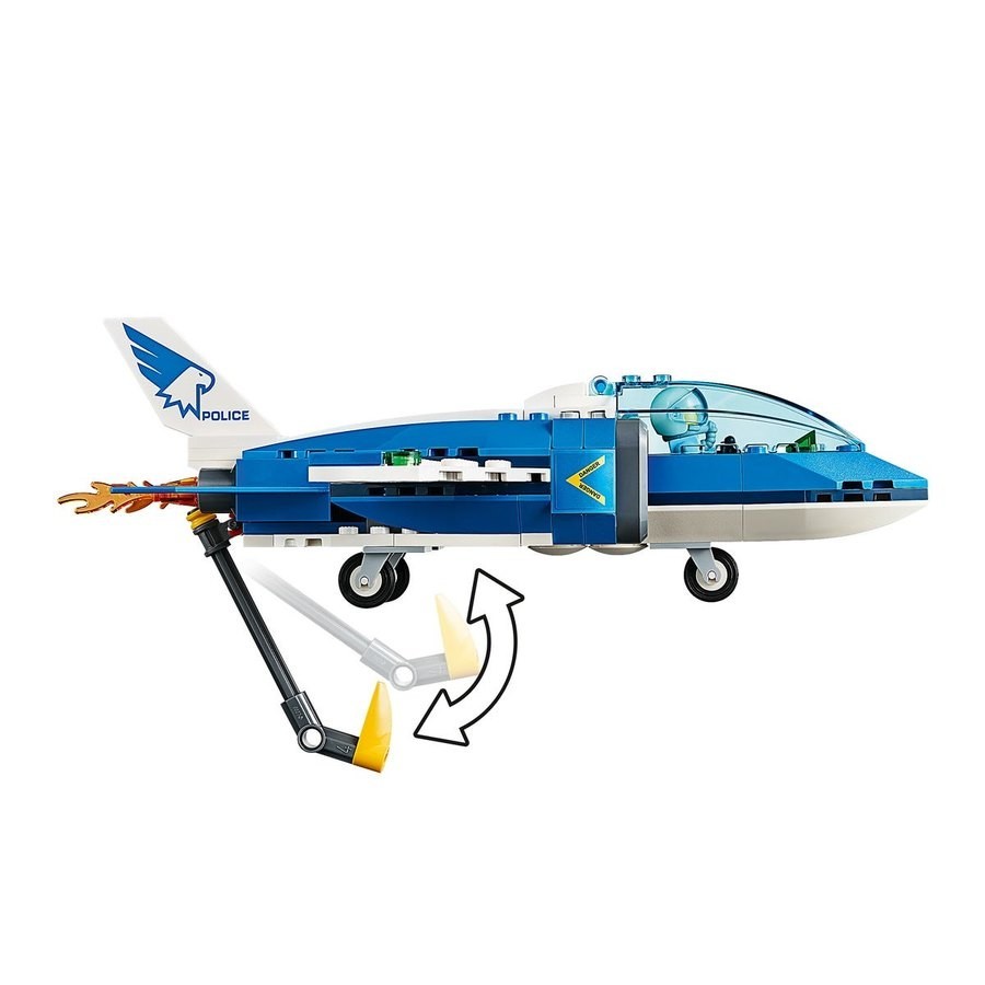 Seasonal Sale - Lego Urban Area Sky Cops Parachute Arrest - Extravaganza:£34[neb10352ca]