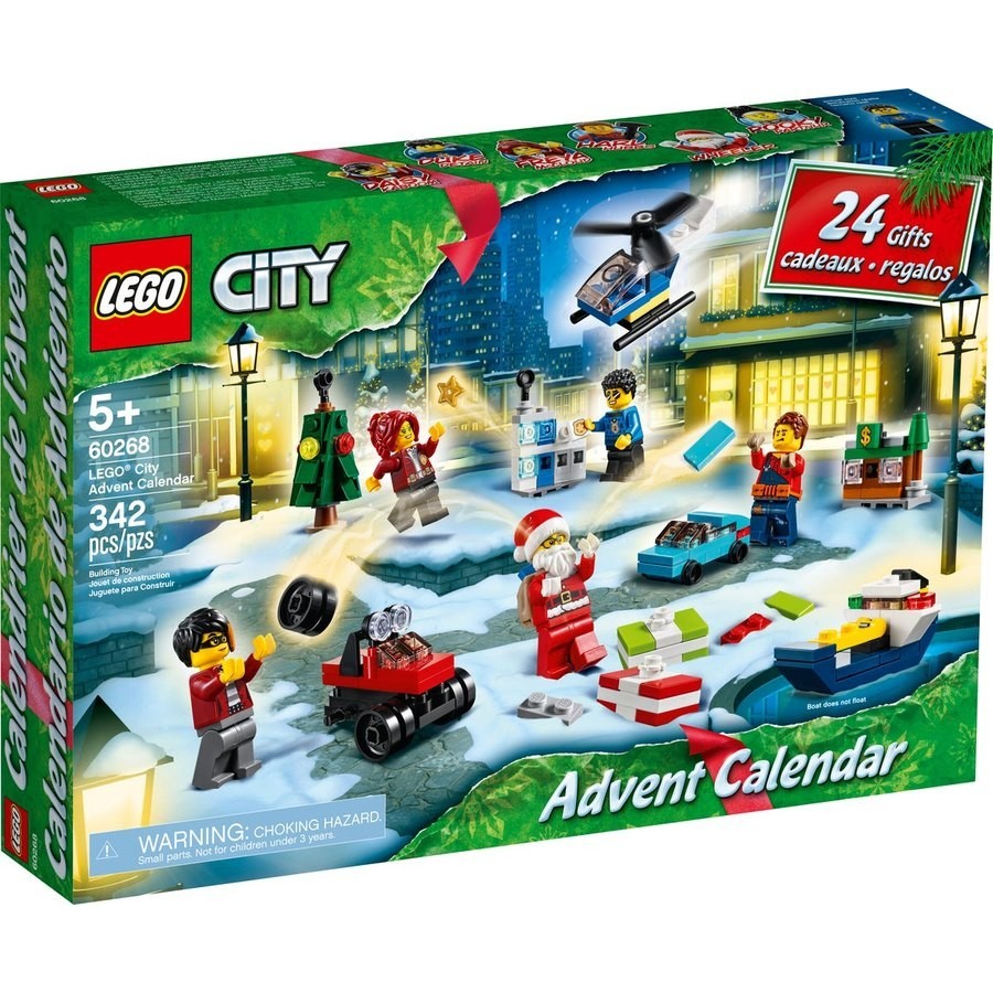 Lego Metropolitan Area Advent Schedule