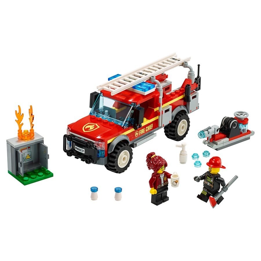 Lego City Fire Chief Action Vehicle