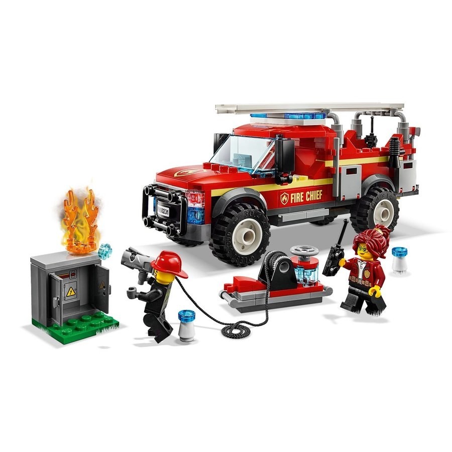 Lego City Fire Principal Reaction Truck
