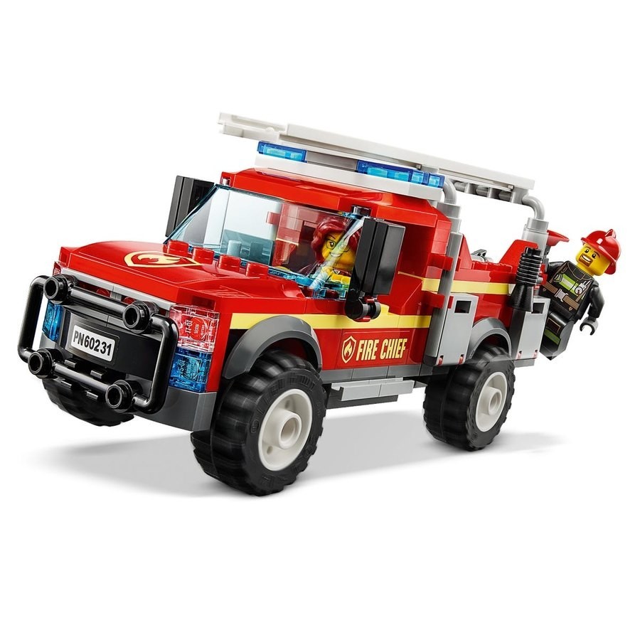 Lego Urban Area Fire Main Feedback Vehicle