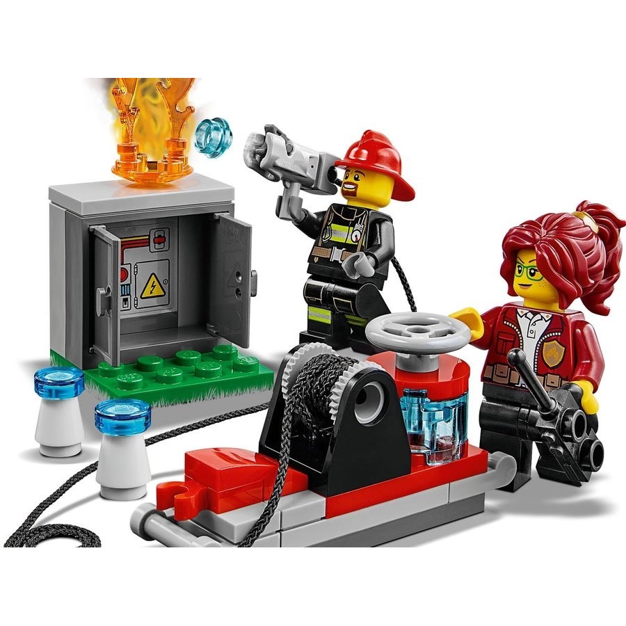 Lego Urban Area Fire Main Action Truck