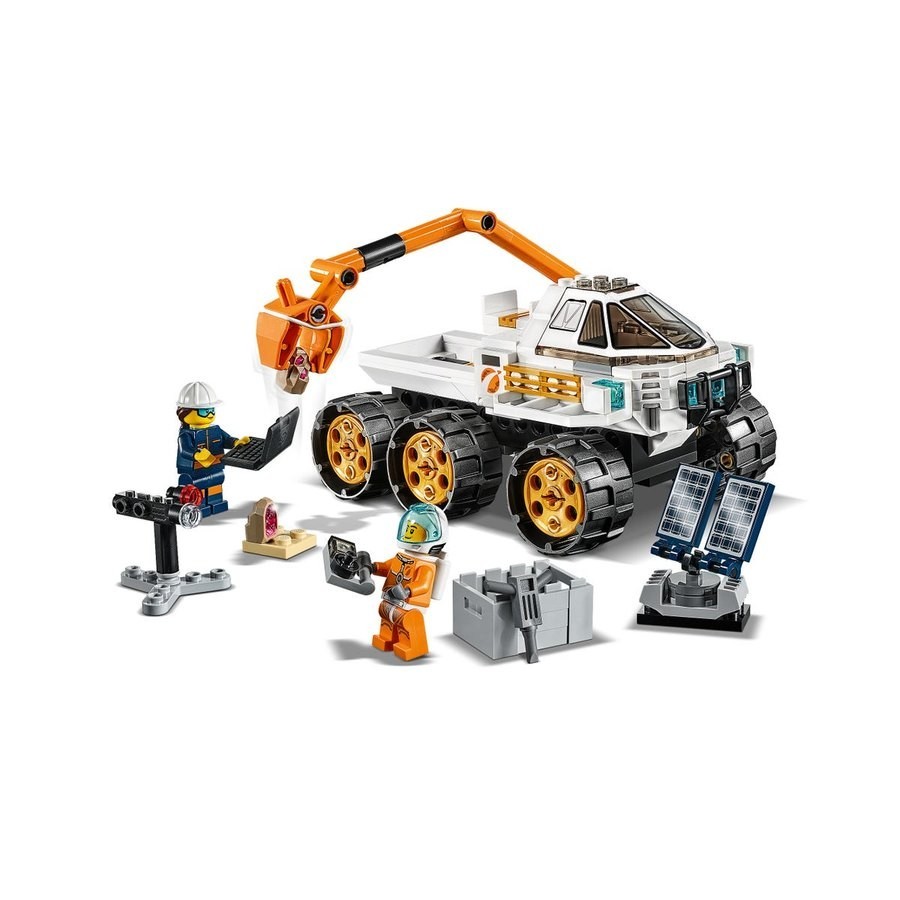 Lego City Rover Testing Drive