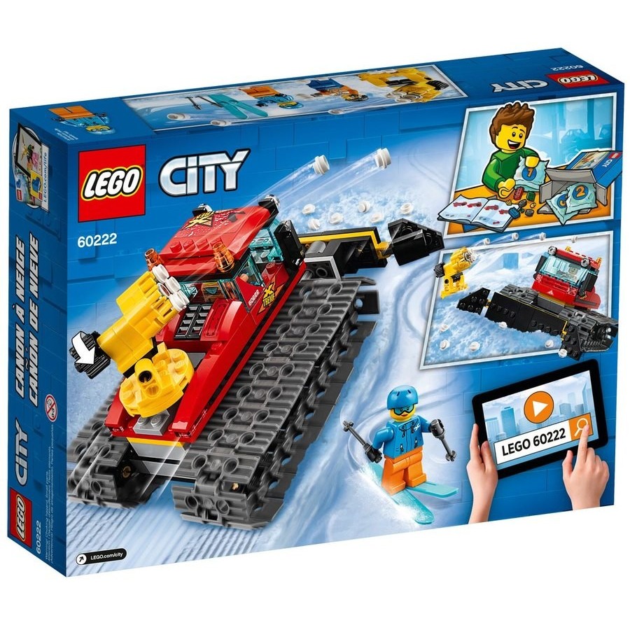 Lego Urban Area Snowfall Groomer