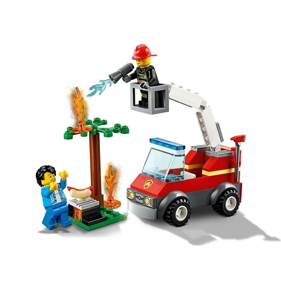 Final Sale - Lego Urban Area Barbeque Tire - Labor Day Liquidation Luau:£9[neb10361ca]