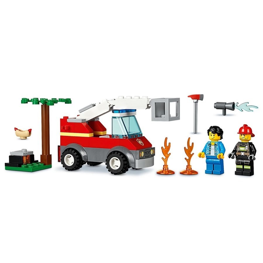 Liquidation Sale - Lego Metropolitan Area Bbq Stress Out - Web Warehouse Clearance Carnival:£9