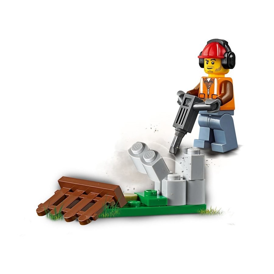 Lego Urban Area Building And Construction Loader