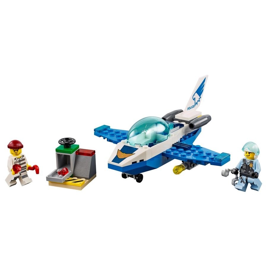 Lego Urban Area Heavens Authorities Plane Patrol
