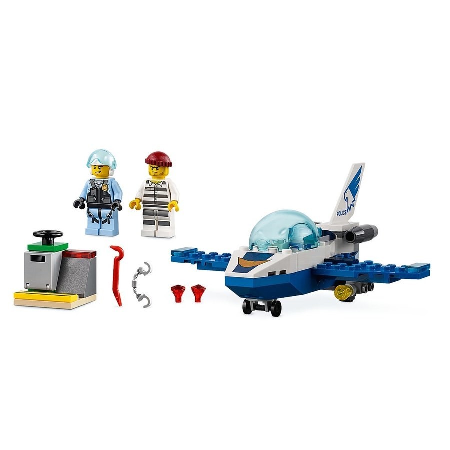 Lego City Sky Cops Plane Watch