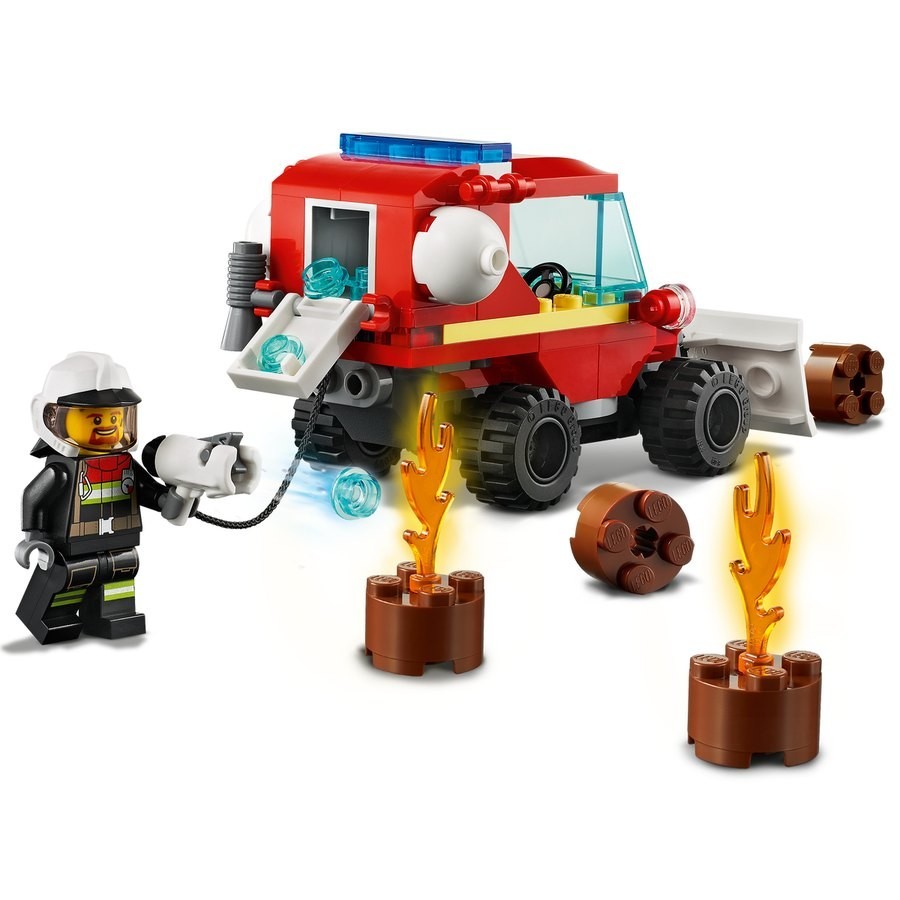 Cyber Week Sale - Lego Urban Area Fire Risk Truck - Fourth of July Fire Sale:£9[beb10365nn]