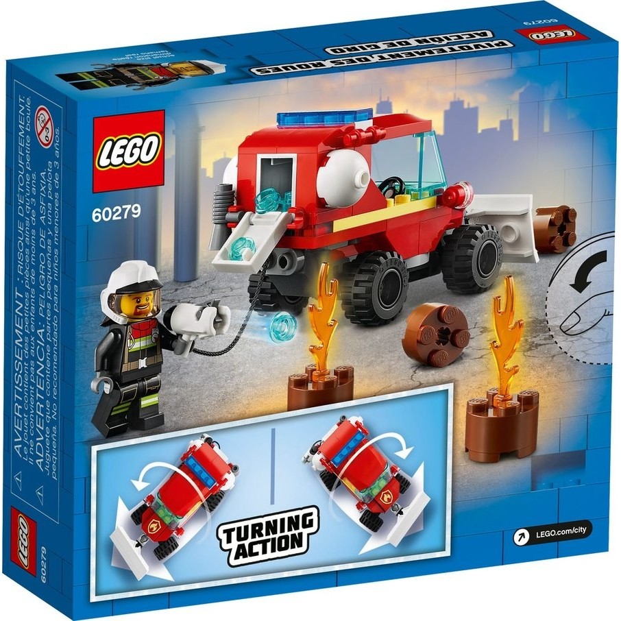 Lego Urban Area Fire Hazard Vehicle