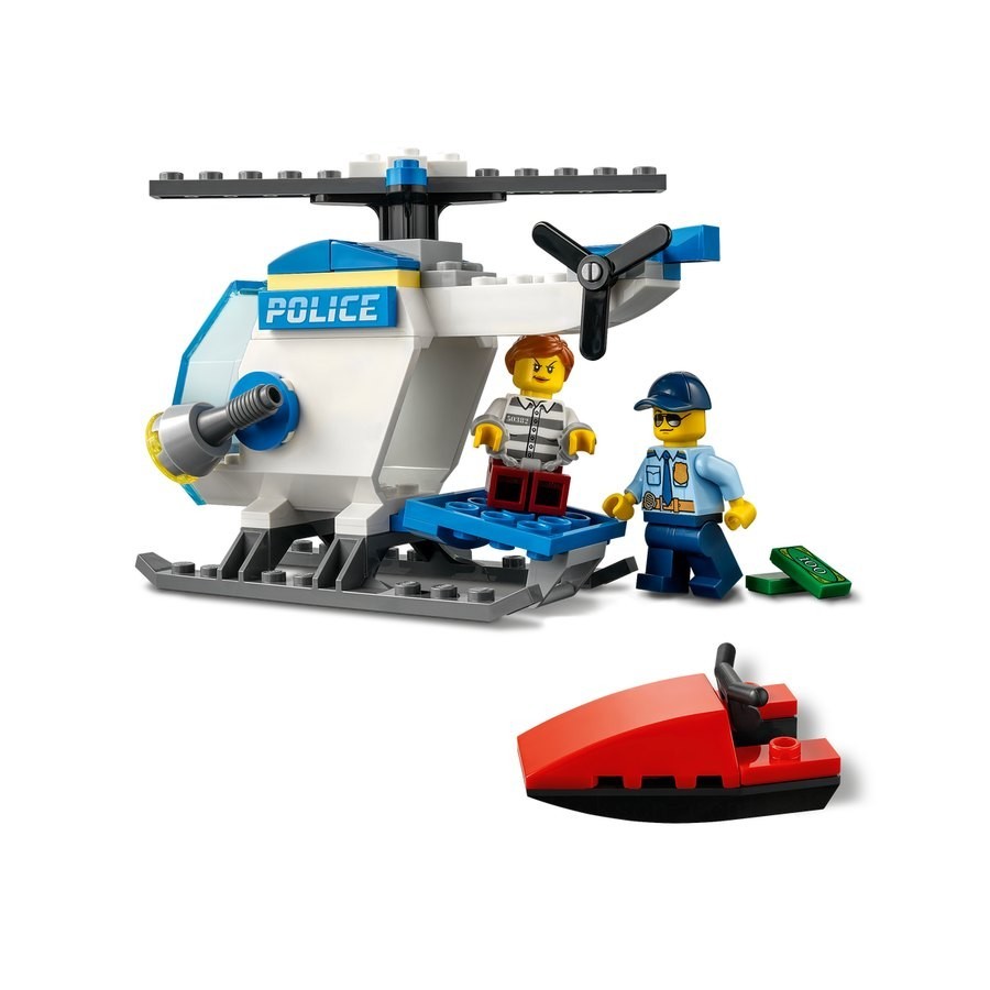 January Clearance Sale - Lego City Cops Helicopter - Web Warehouse Clearance Carnival:£9
