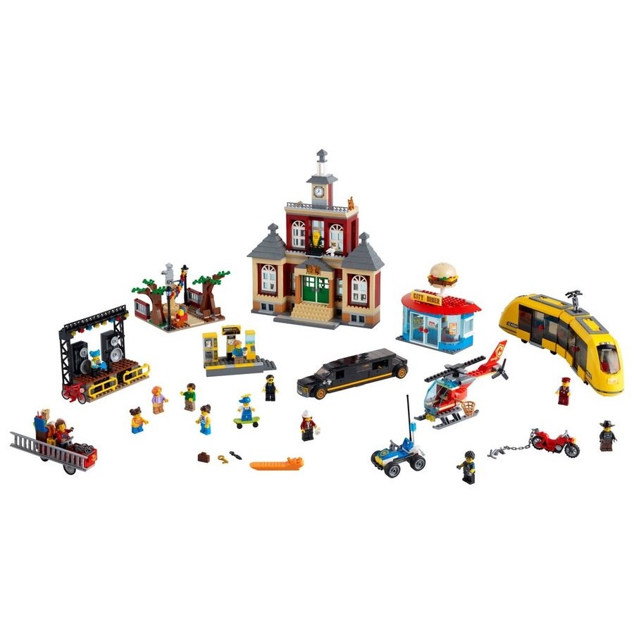 Lego Metropolitan Area Key Square