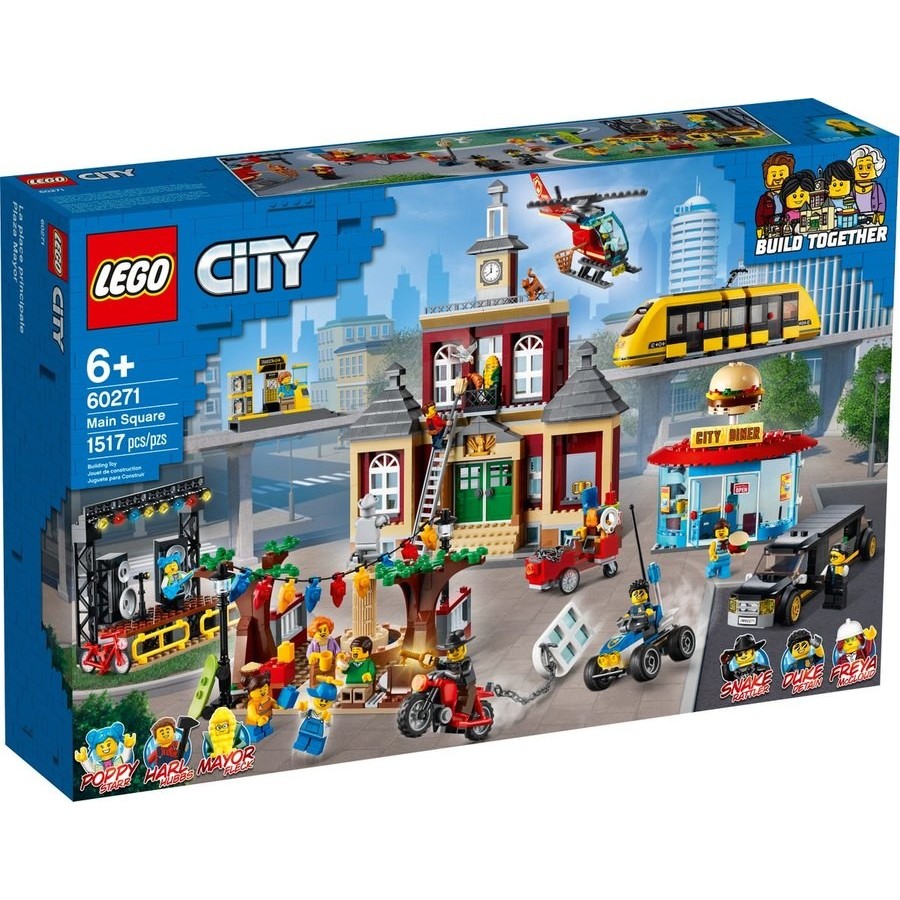 Online Sale - Lego City Main Square - Frenzy Fest:£85[hob10369ua]