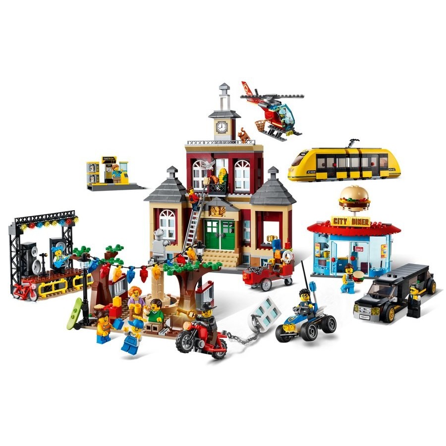 Lego Metropolitan Area Main Square