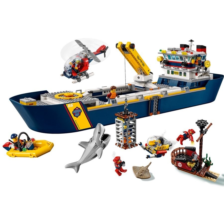Lego City Sea Expedition Ship