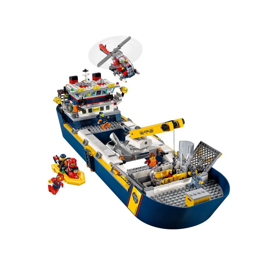 Lego City Sea Expedition Ship