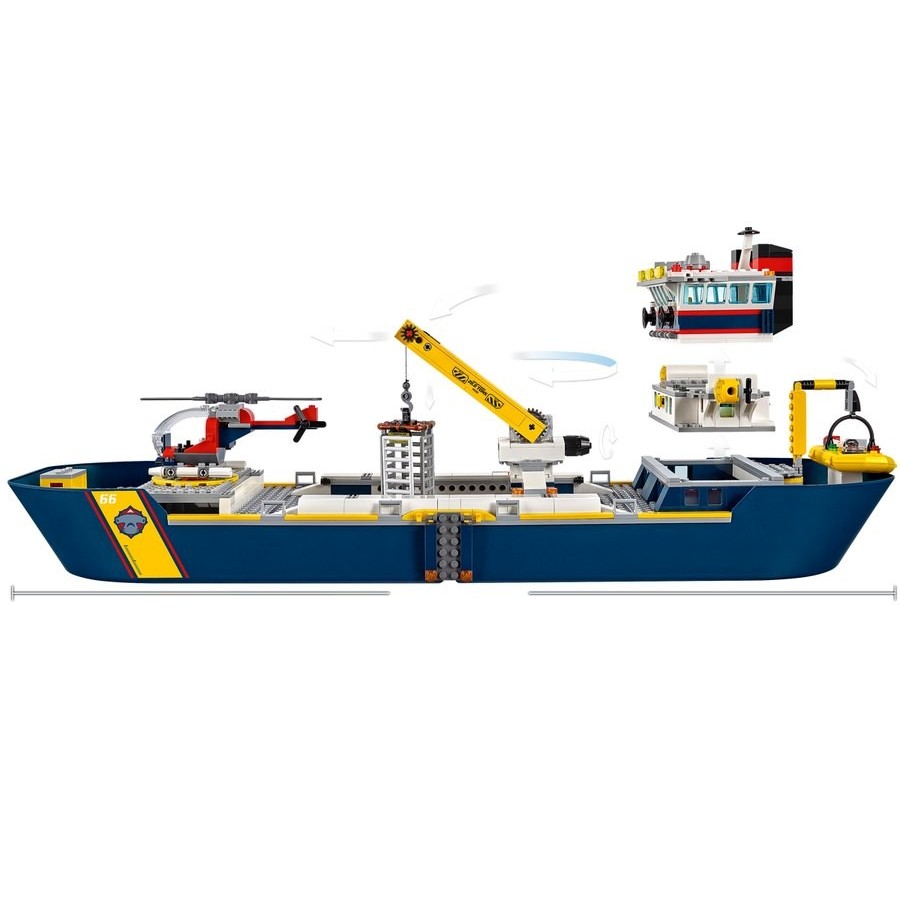 Lego Urban Area Ocean Exploration Ship