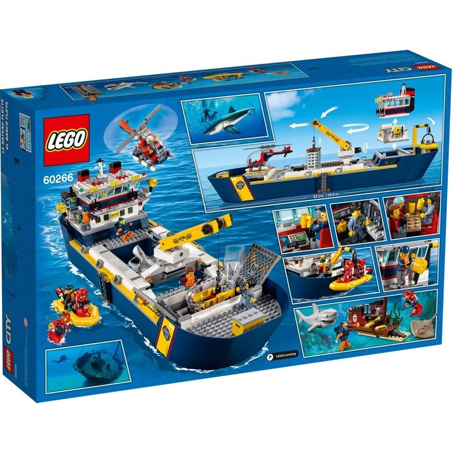 Lego Metropolitan Area Ocean Expedition Ship