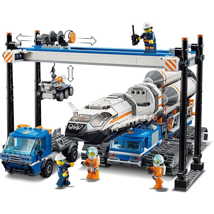 Internet Sale - Lego City Rocket Setting Up & Transport - Give-Away:£80