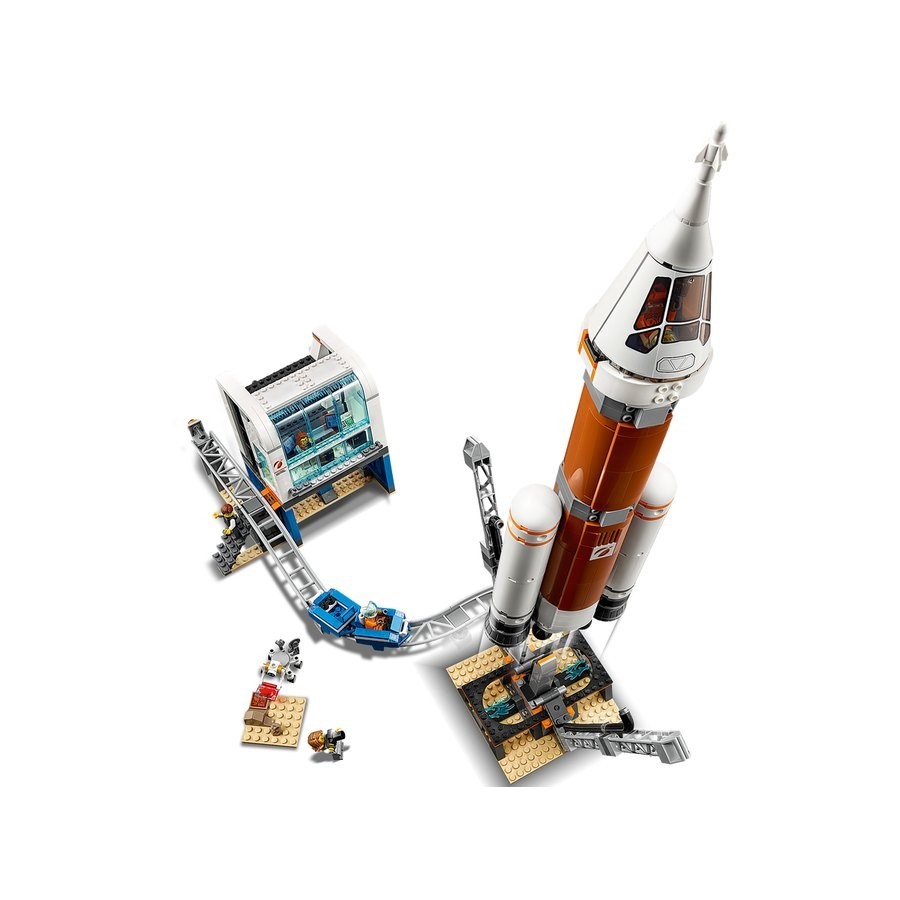 Lego City Deep Room Spacecraft As Well As Launch Command