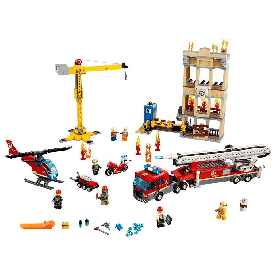 Seasonal Sale - Lego Metropolitan Area Downtown Fire Unit - Black Friday Frenzy:£71