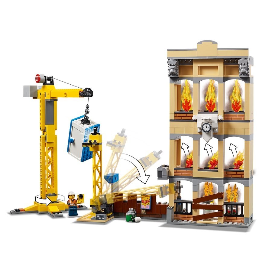Internet Sale - Lego Area Downtown Fire Brigade - Value:£76[jcb10373ba]