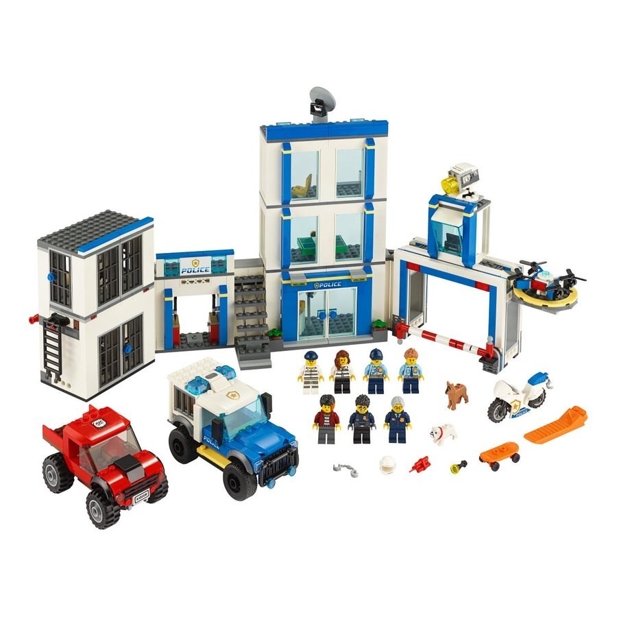 Super Sale - Lego Area Police Office - Online Outlet X-travaganza:£74[jcb10375ba]