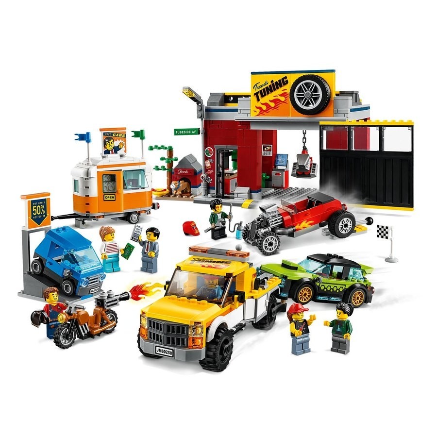 Lego Area Tuning Shop
