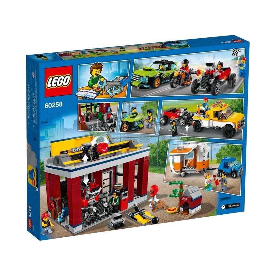 Everything Must Go - Lego Area Tuning Workshop - Savings Spree-Tacular:£76