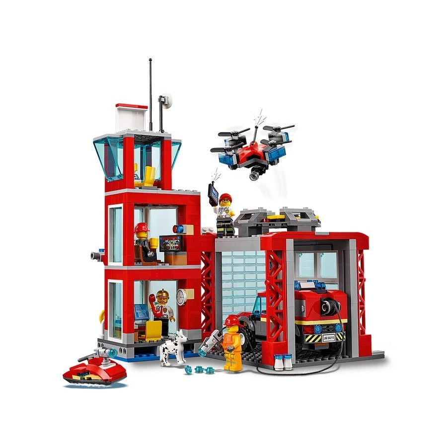 Gift Guide Sale - Lego Urban Area Fire Station - Closeout:£54