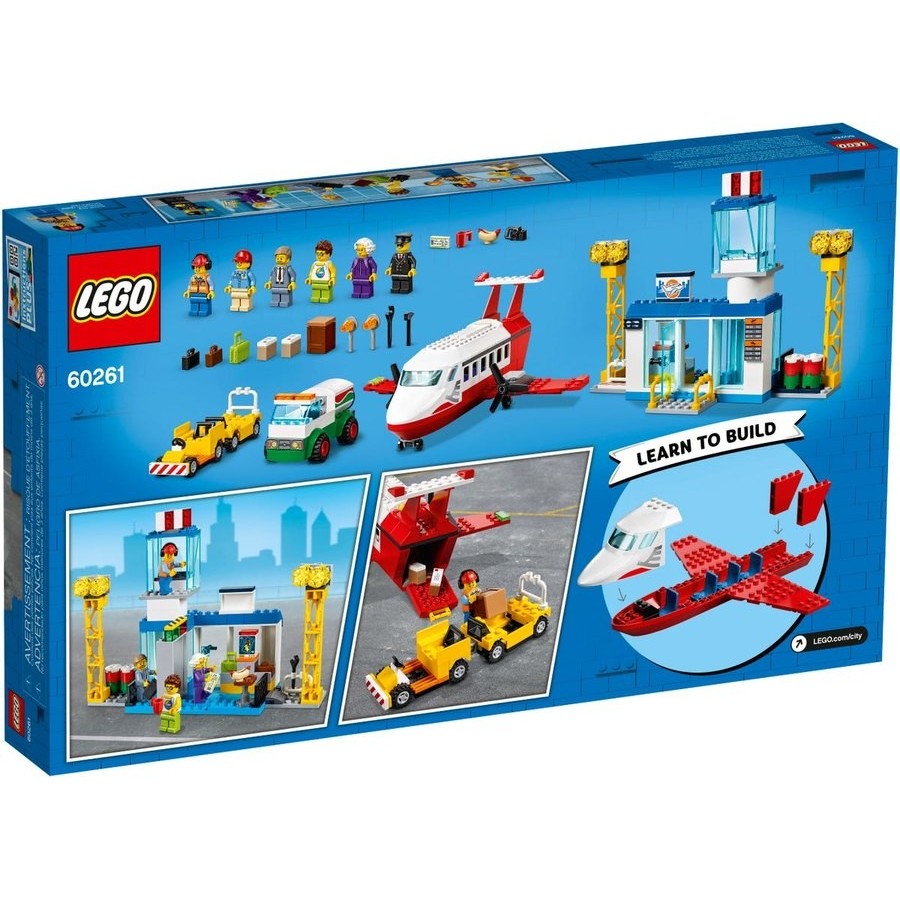 Garage Sale - Lego Urban Area Central Airport Terminal - Spree-Tastic Savings:£48[chb10379ar]
