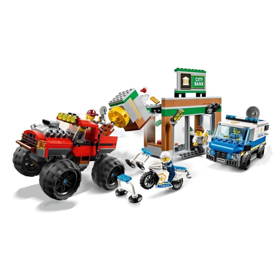 Lego City Cops Monster Truck Heist