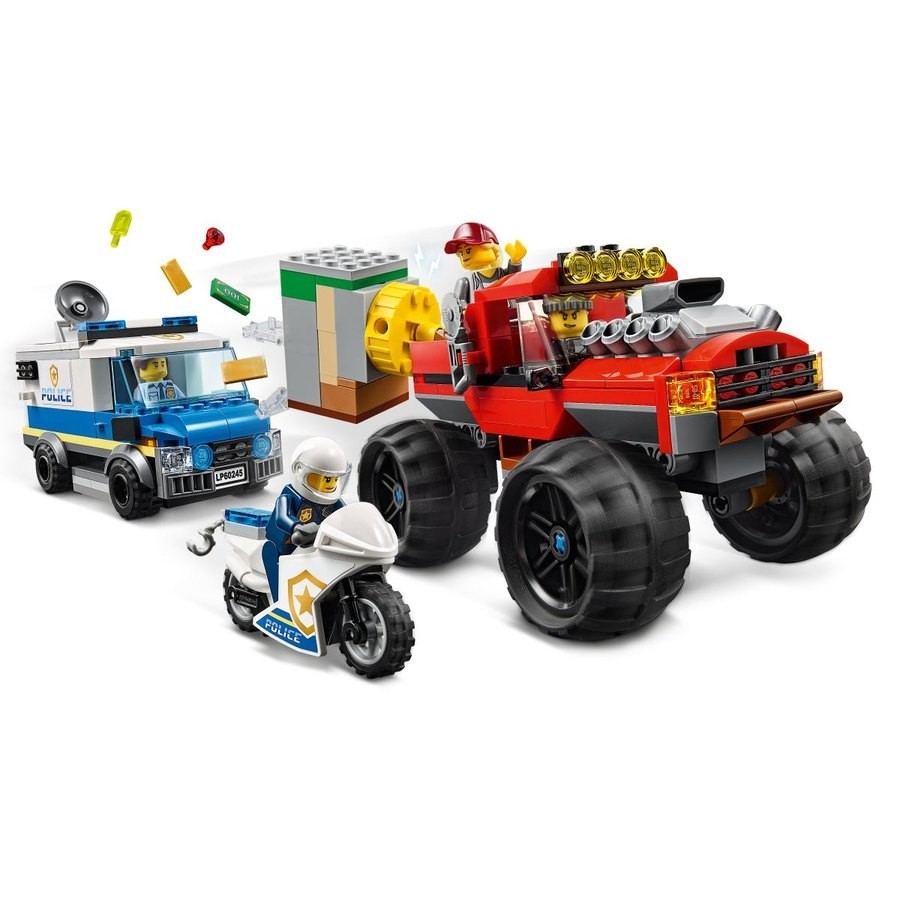 Lego Urban Area Cops Monster Truck Robbery