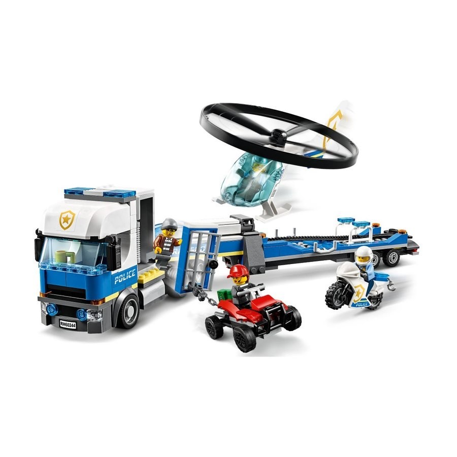 Lego Urban Area Cops Chopper Transportation