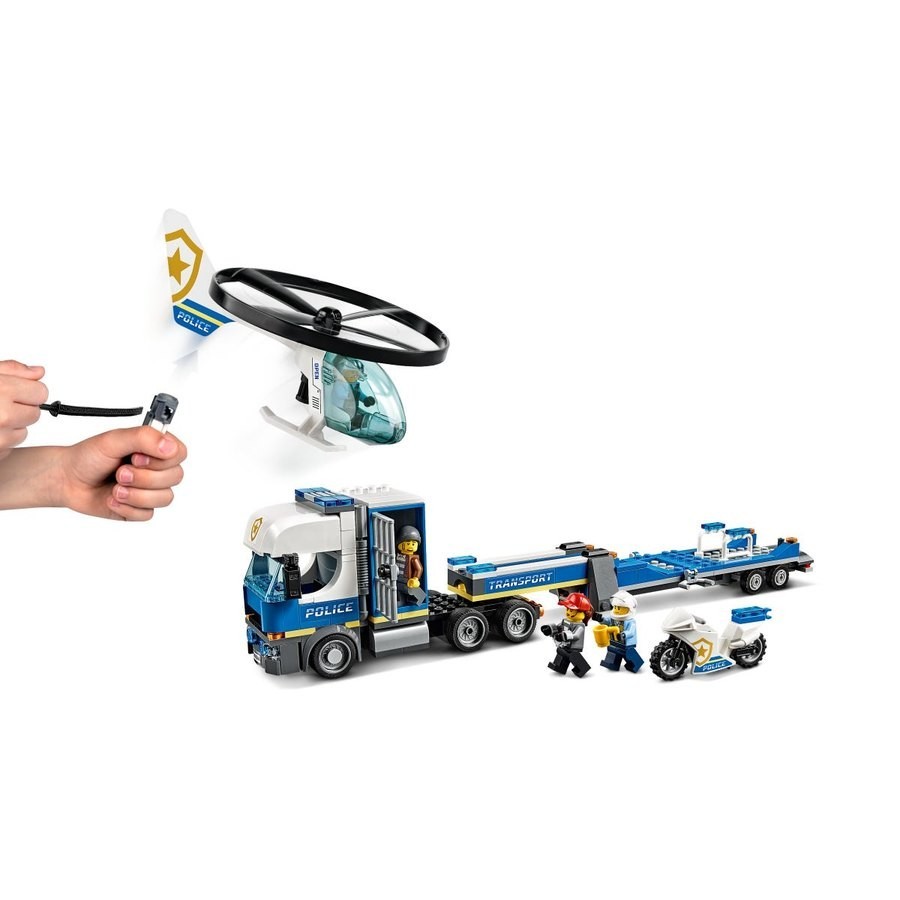 Lego City Authorities Helicopter Transportation