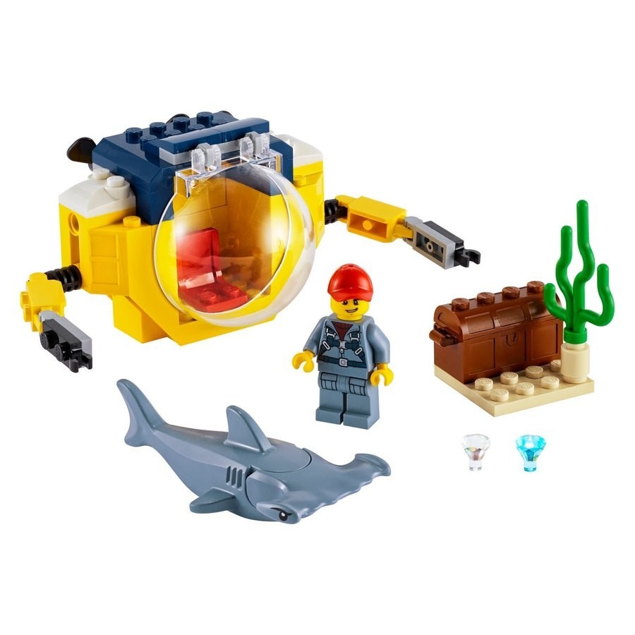 Lego Urban Area Ocean Mini-Submarine